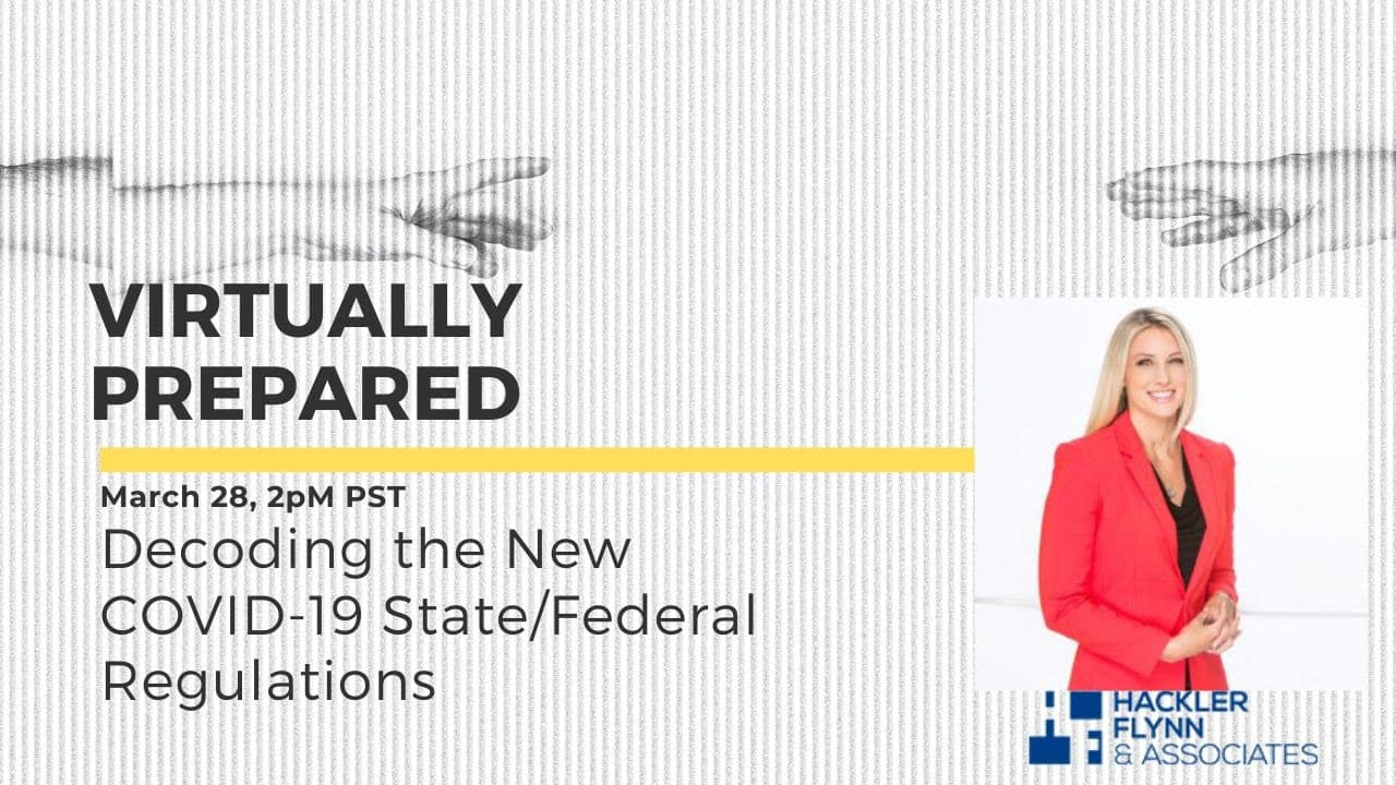 Website advertising image for a virtual conference